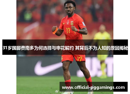 31岁国脚费南多为何选择与申花解约 其背后不为人知的原因揭秘
