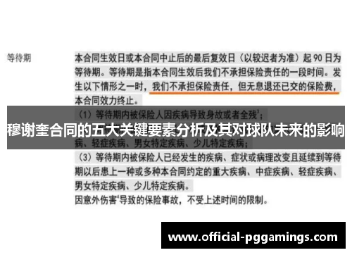 穆谢奎合同的五大关键要素分析及其对球队未来的影响