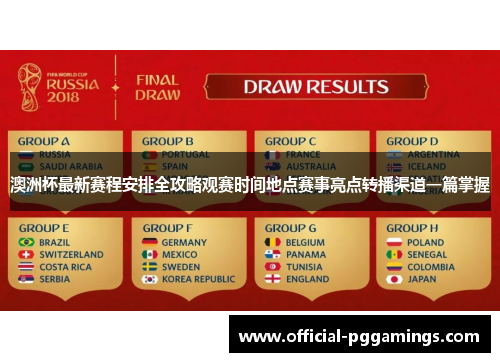 澳洲杯最新赛程安排全攻略观赛时间地点赛事亮点转播渠道一篇掌握